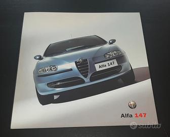 Alfa Romeo 147 Dépliant presentazione anno 2000