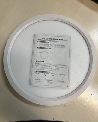 Lampadario luce led con sensore di movimento