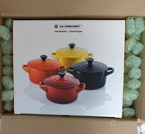Set 4 Mini Cocotte.  "Le Creuset"