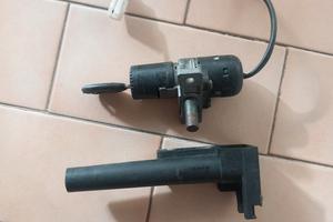 Blocchetto con chiave accensione e  chiusura sella