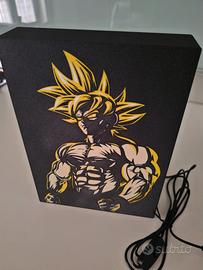Lampada Led Light Box Dragon ball 
