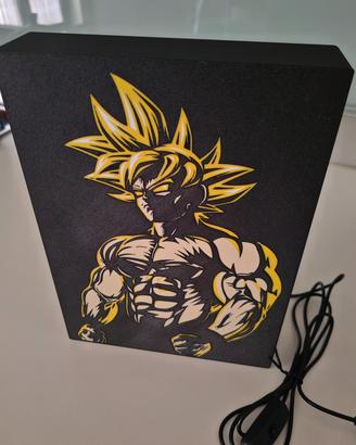 Lampada Led Light Box Dragon ball 