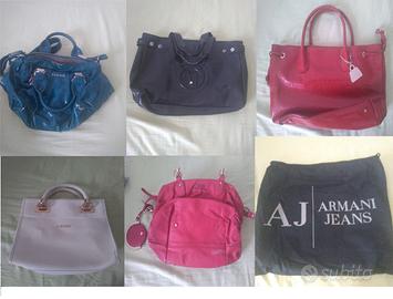 lotto di 5 borse di marca originali LIUJO ARMANI Abbigliamento e Accessori In vendita a Piacenza