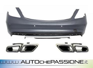 Paraurti posteriore AMG 65 LOOK con terminali per 