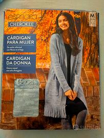 NUOVO Cardigan con frange taglia M 42