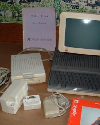 Vintage Apple iic+stampanti.