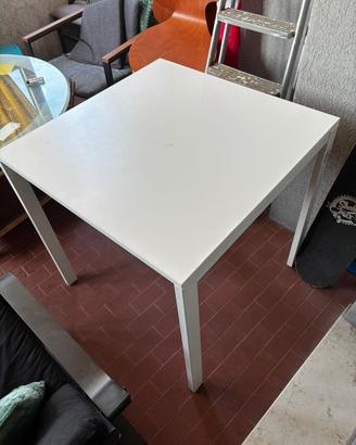 tavolo bianco 75x75 