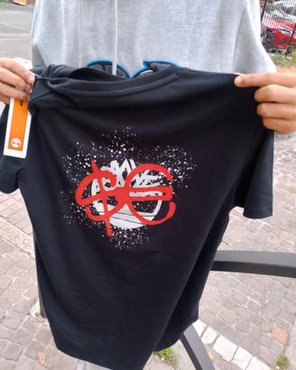 t-shirt Timberland × sfera ebbasta 