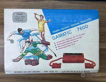 Otron Gamatic 7600 Console Pong Vintage Anni 70