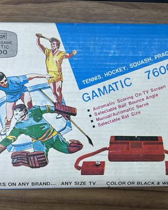 Otron Gamatic 7600 Console Pong Vintage Anni 70