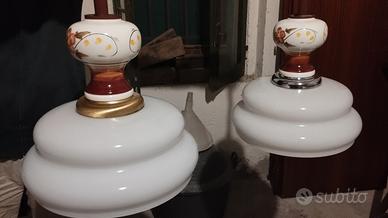 Lampadario vintage rustico 