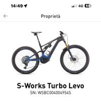 S-works tubo levo Spacialized