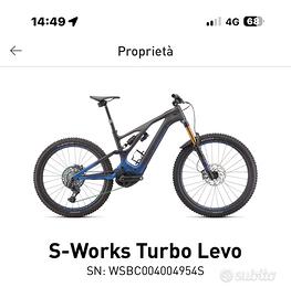 S-works tubo levo Spacialized