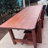 tavolo con panca 