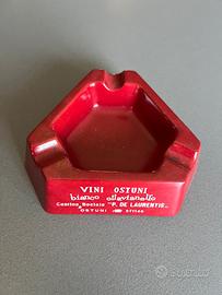 Posacenere pubblicitario vini ostuni de laurentis