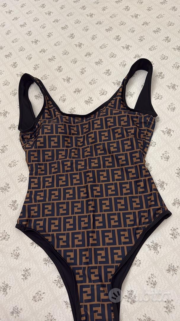 Costume Fendi Donna Intero Fendi Costume Intero Reversibile