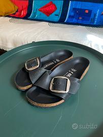 Birkenstock Madrid Big Buckle Oiled Leather
