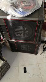 Impianto audio casse e mixer fbt alto