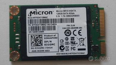 HD Micron M510 msata 128GB mSATA