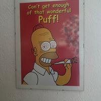 Poster incorniciato simpson homer