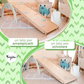 Arco Montessori + Scivolo/Rampa + cuscino
