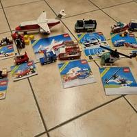 Lego aereo polizia macchina anni 80 90