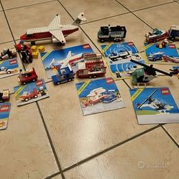 Lego aereo polizia macchina anni 80 90