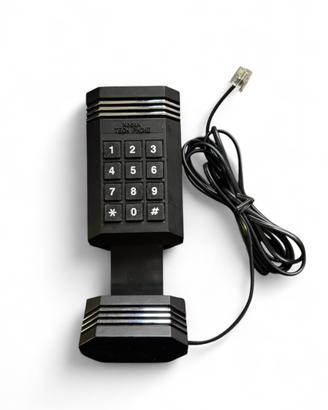 Telefono fisso Tech Kodak anni '90 nero