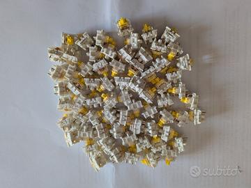 69x Switch Gateron Yellow Pro V2 5 Pin (Lineari)