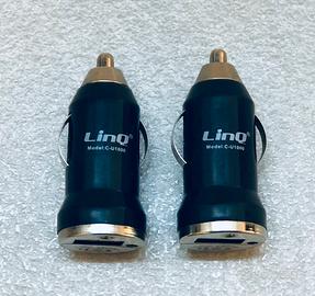 Caricabatterie da auto Linq. (Nuovi)