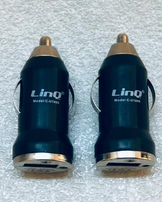Caricabatterie da auto Linq. (Nuovi)