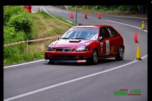 macchina auto da corsa Honda Civic EK9 Type R 2000