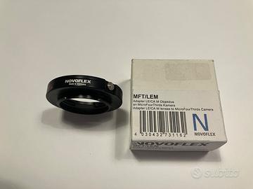 Raccordo Novoflex per ottiche Leica M su micro 4/3