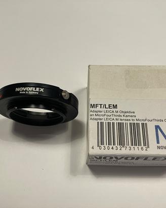 Raccordo Novoflex per ottiche Leica M su micro 4/3