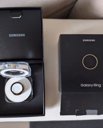 Samsung Galaxy Ring colore oro taglia 9