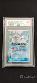 Carte Pokemon holo PSA 9 Vaporeon Gold Star