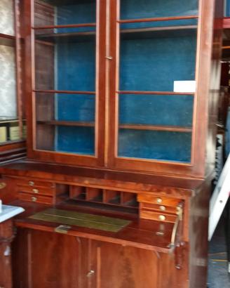 libreria  fine 800 liberty mogano