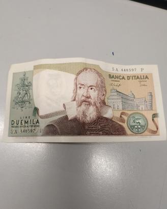 Due Mila lire Galileo