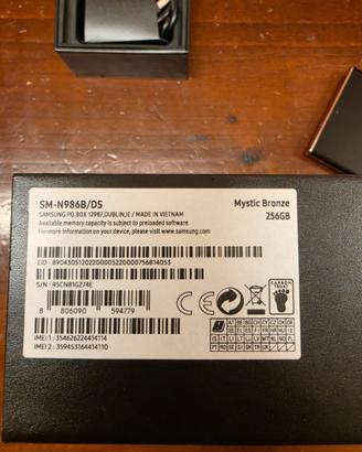 Samsung Note ultra Col.mystic bronze