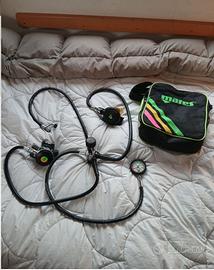 Octopus Sub Mares Erogatori, manometro, frusta Gav