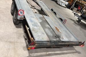 Carrello ellebi porta auto 2asse