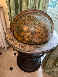 Mappamondo mobile bar vintage