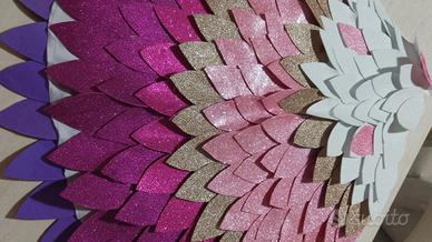 Carnevale. Ali di Pappagallo per carnevale.