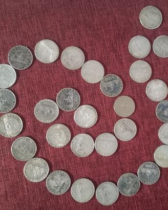 31 Monete argento