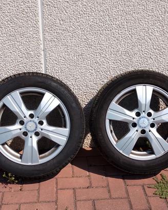 CERCHI IN LEGA R16 + GOMME MERCEDES