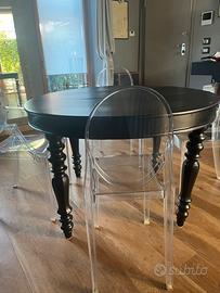 Tavolo 800 laccato nero