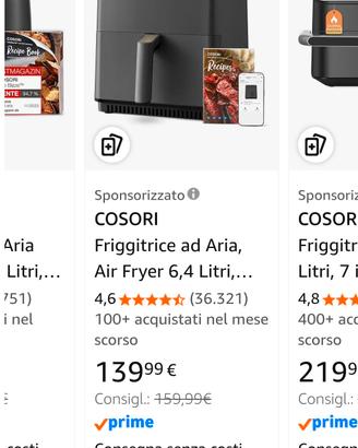 cosori doppia resistenza