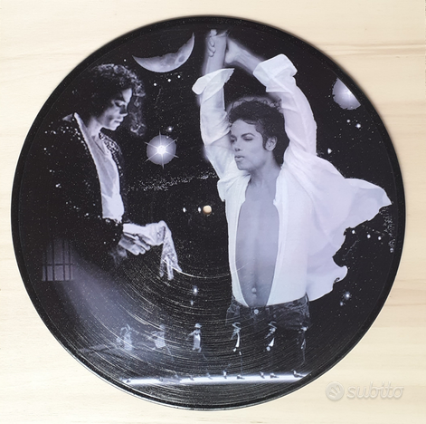 Vinile 33 giri da parete omaggio a Michael Jackson usato  Torino