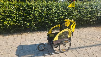 Carrello 2 posti  traino bici
