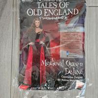 Abito fantasy da regina medioevale tales of englan